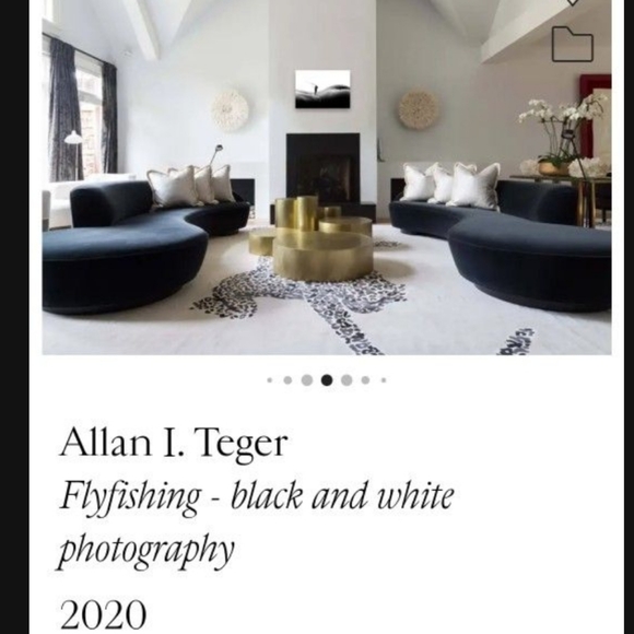 ALLAN I. TEGER BODYSCAPES BELLY BUTTON FISHING PHOTO SIGNED 236/250 original - Picture 4 of 16